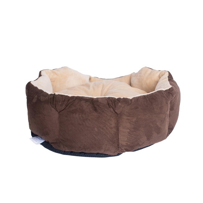 Cozy Pet Bed, Mocha/Beige For Cats And Extra Small Dogs, , alternate image number 5