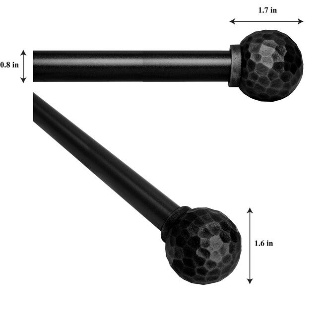 Heritage Windsor Window Curtain Rod Set Window, , alternate image number null
