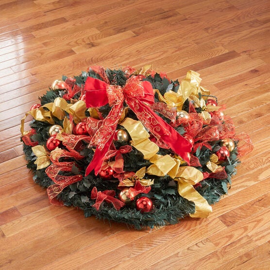 Fully Decorated Pre-Lit 6-Ft. Pop-Up Christmas Tree, , alternate image number null