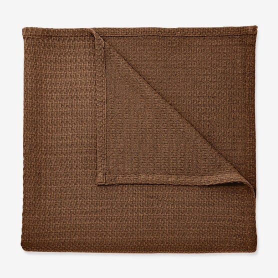 BH Studio Cotton Blanket, DARK BROWN, hi-res image number null