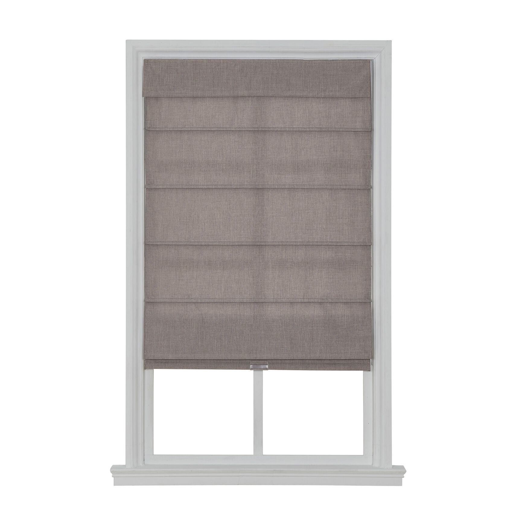 Cordless Light Filtering Fabric Roman Shades, , alternate image number 5