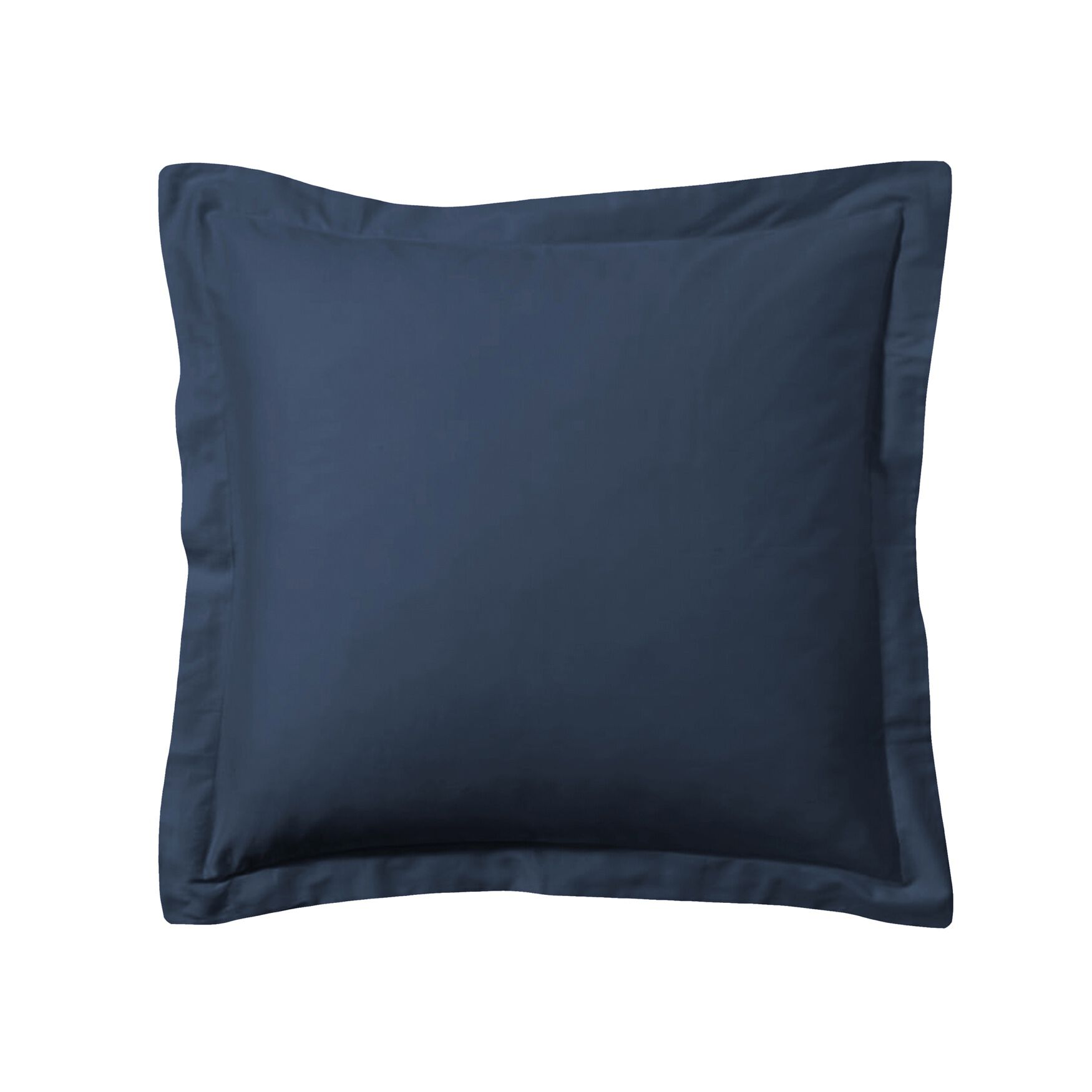 Bed Maker's Tailored Euro Pillow Sham, NAVY, hi-res image number 0