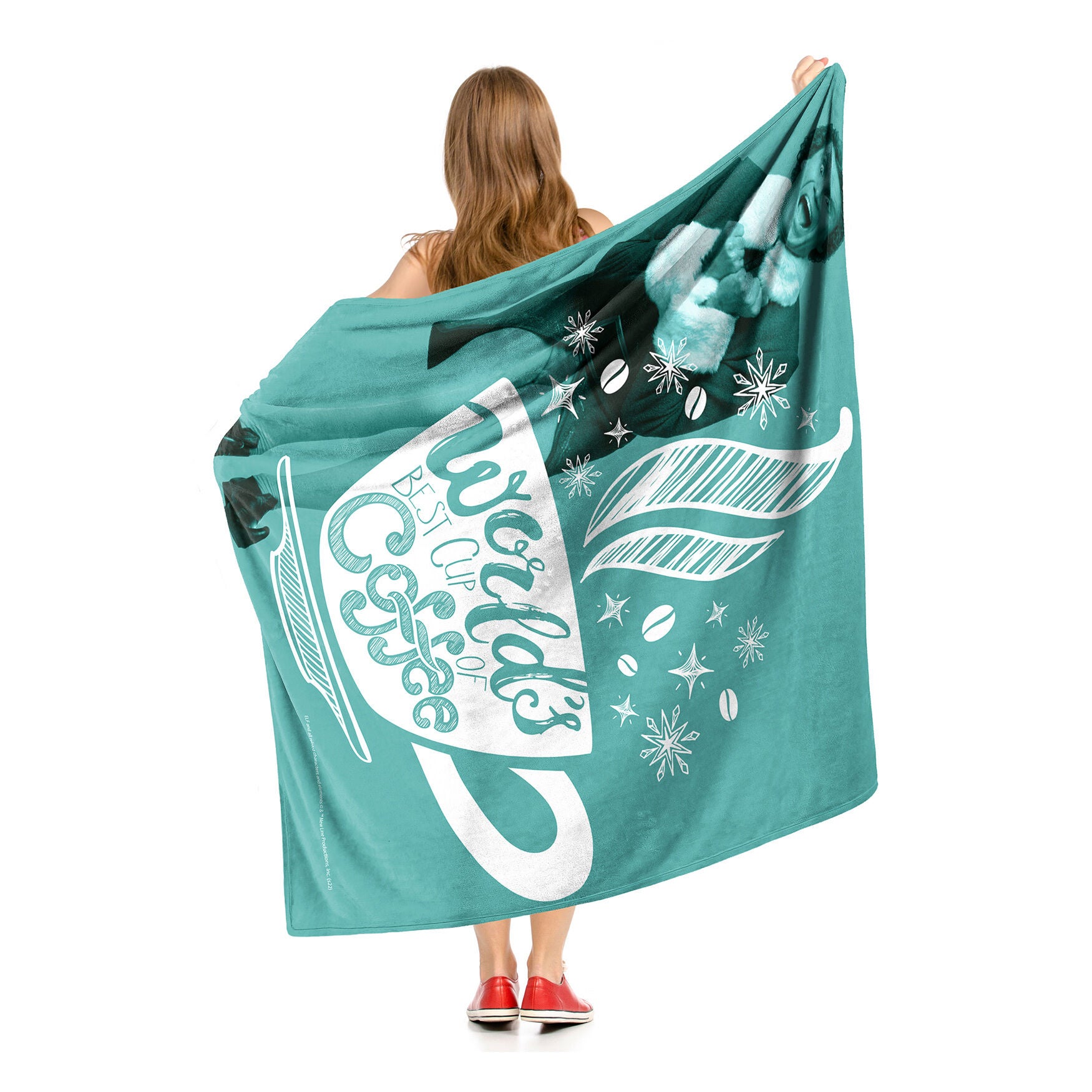 Wb Elf Best Coffee Silk Touch Throw Blanket, , alternate image number 5