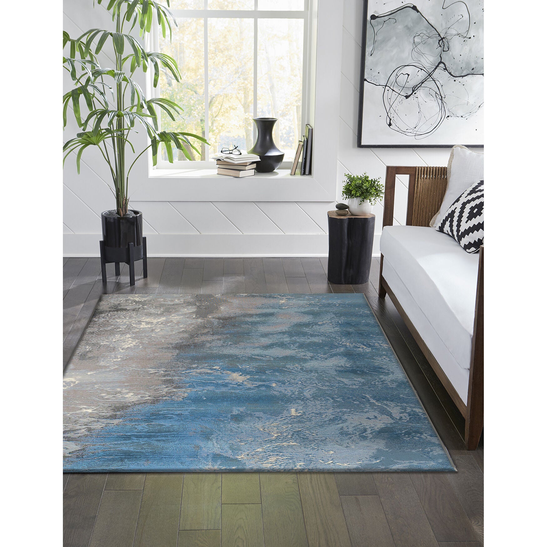 Liora Manne Marina Surf Indoor/Outdoor Rug, , on-hover image number 1