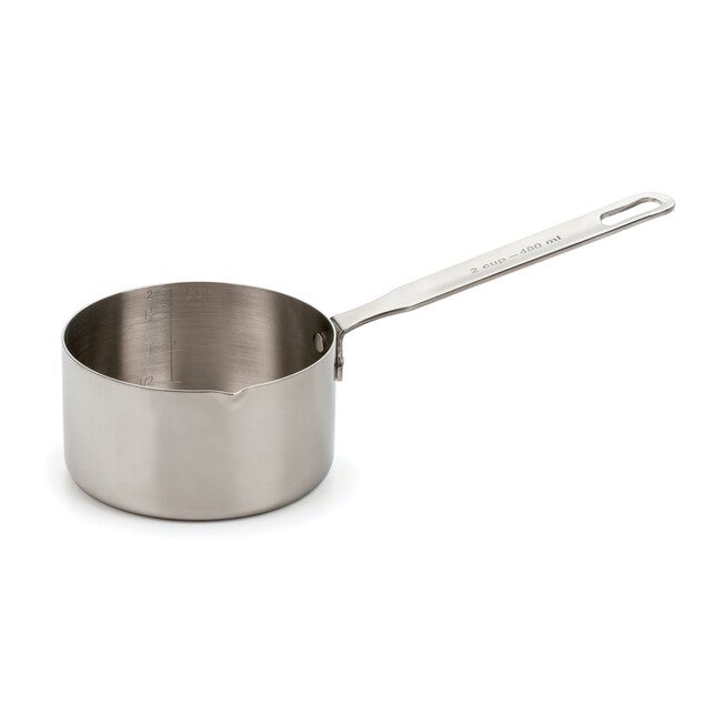 2 Cup Measuring Pan, GRAY, hi-res image number 0