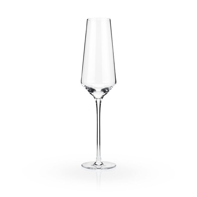 Angled Crystal Champagne Flutes, , alternate image number null