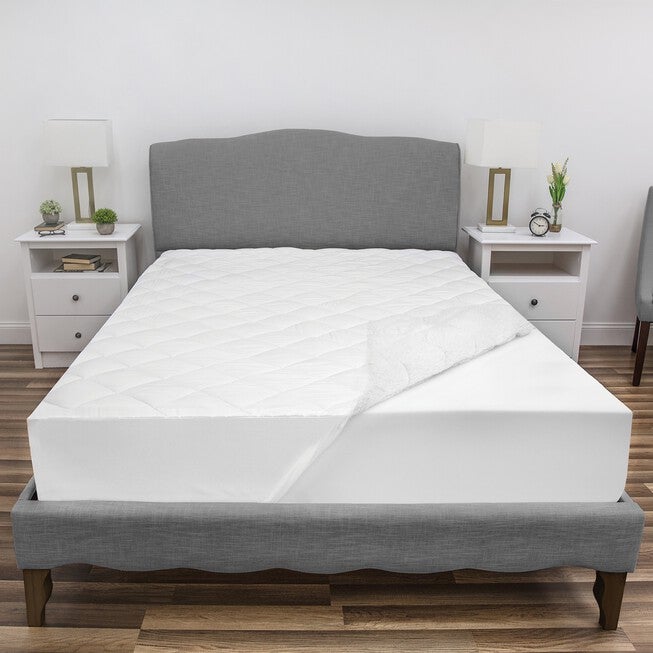 SensorPEDIC All Seasons Reversible Mattress Pad, , alternate image number 8