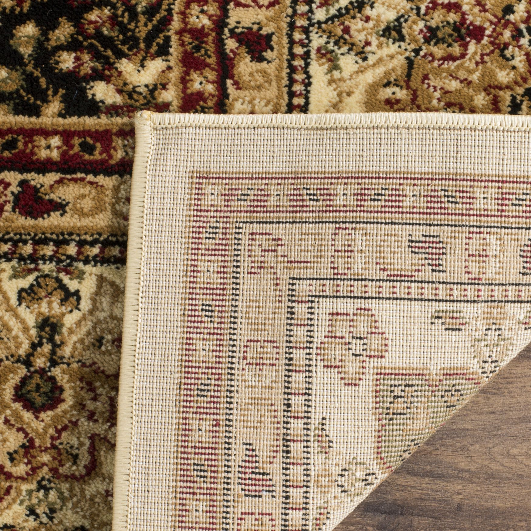 Lyndhurst 221 Multi / Ivory 6' X 6' Square Square Rug, , alternate image number 3
