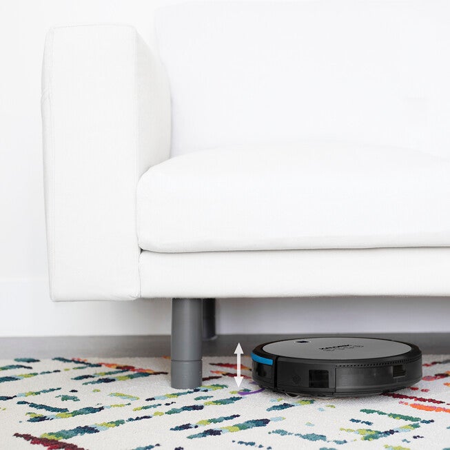 Kalorik Home Ionic Pure Air Smart Robot Vacuum, Black and Gray, , alternate image number 11