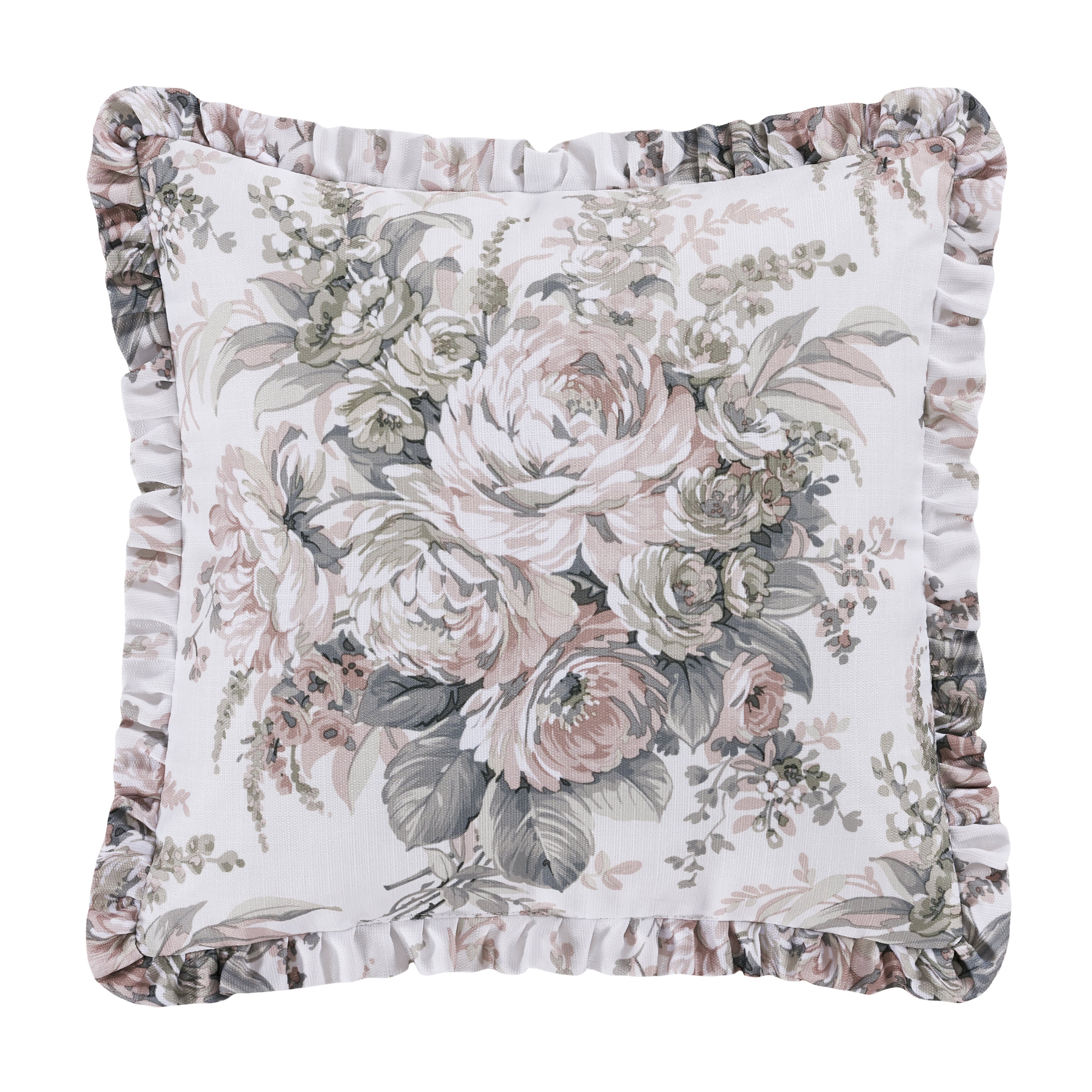 Estelle Blush 16 Inch Square Decorative Throw Pillow, BLUSH, hi-res image number 0