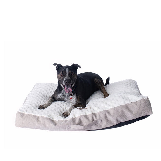 Dog Crate Mat With Carry Handle, BEIGE, hi-res image number null