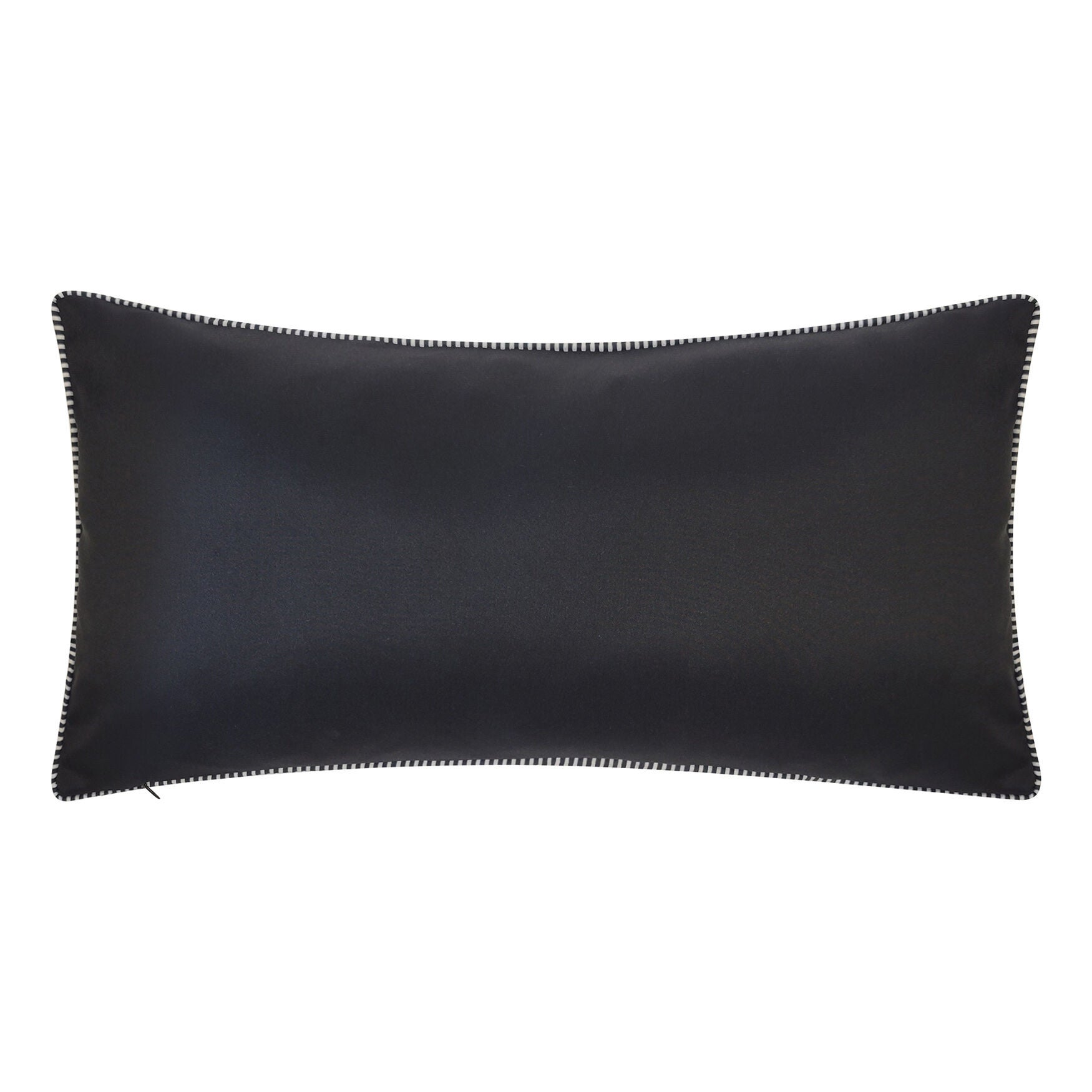 Indoor & Outdoor Dimensional Topiary With Embroidered Pots Pillow 13X25, Fuchsia Multi, , on-hover image number 1