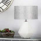 Light Grey Ceramic Transitional Table Lamp, , alternate image number null