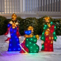 Set of 3 Wise Men Yard Decor