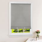 Cordless Solstice Vinyl Roll-Up Blind, Grey, , alternate image number null