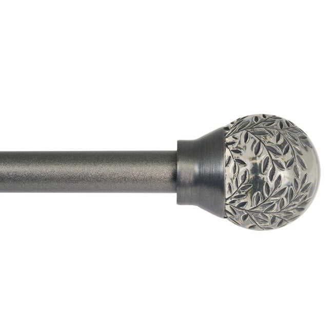 Botanical Gaia Finial Window Curtain Rod Set Window, , on-hover image number 1