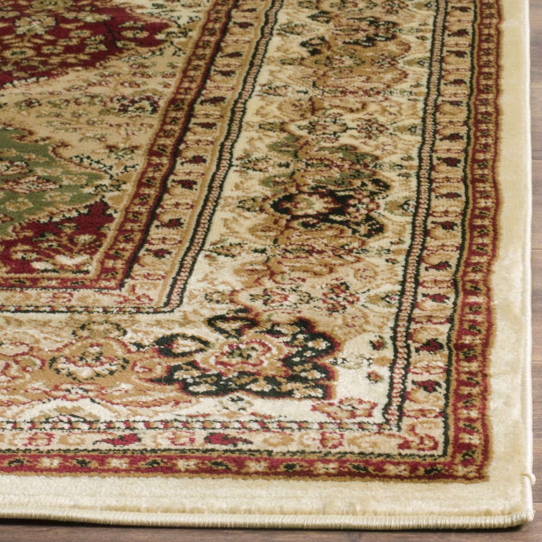 Lyndhurst Multi / Ivory 2'-3 inches X 6' Runner Rug, , alternate image number 2