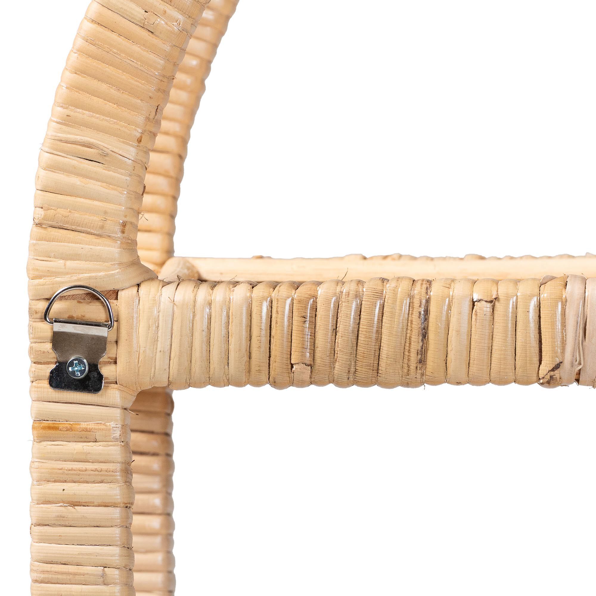 Labonita Natural Rattan Wall Shelf, BROWN, alternate image number 5