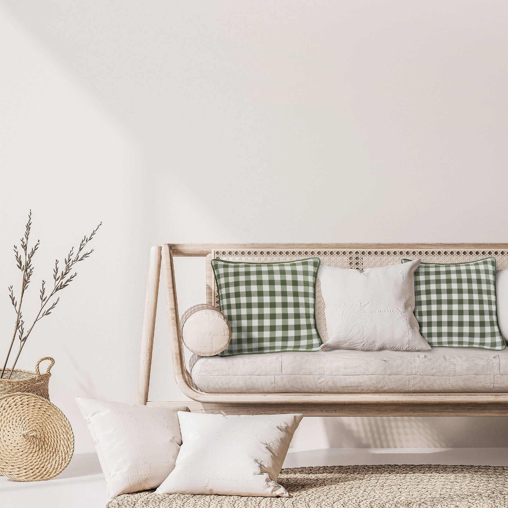 Buffalo Check Throw Pillow Covers - 18-in x 18-in - Set of Two, , alternate image number 21