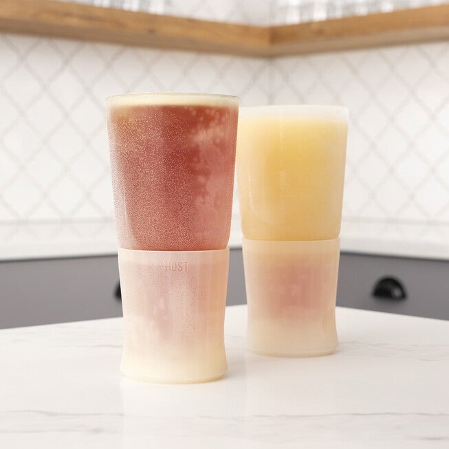 Glass Freeze Beer Glass (Set Of Two) By, , on-hover image number null