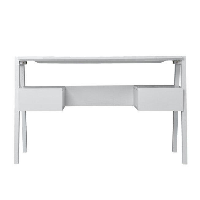 Clyden Midcentury Modern Writing Desk W Storage, , on-hover image number null