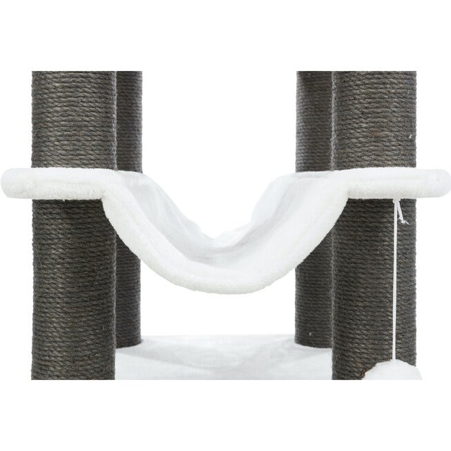 Lucano Cat Tower Scratching Post Cream/Gray, , alternate image number null