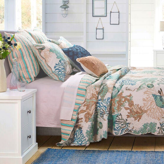 Atlantis Quilt Set , JADE, hi-res image number null