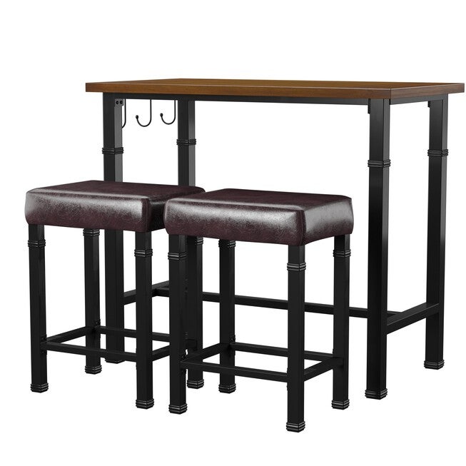 Annbriar Three Piece Pub Set, BLACK, hi-res image number 0