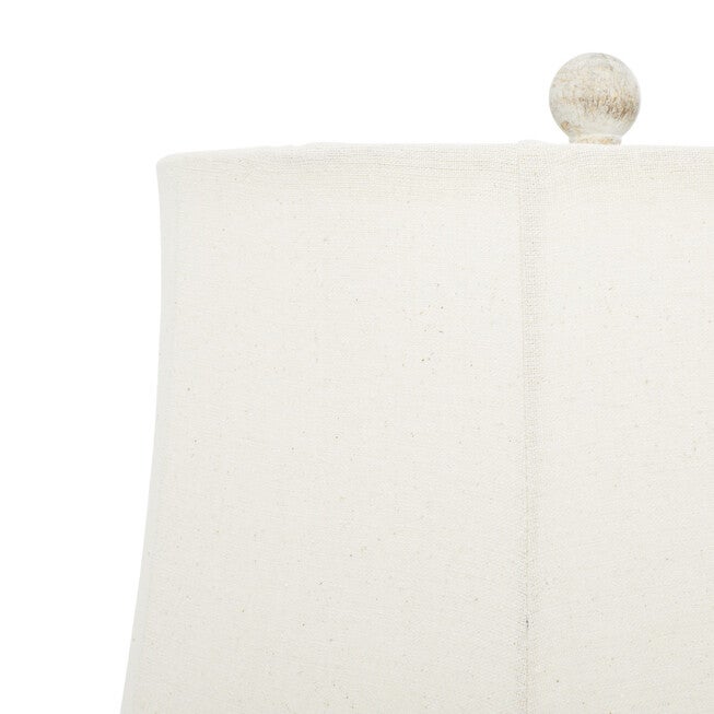Set Of 2 White Polystone French Country Table Lamp, , alternate image number null