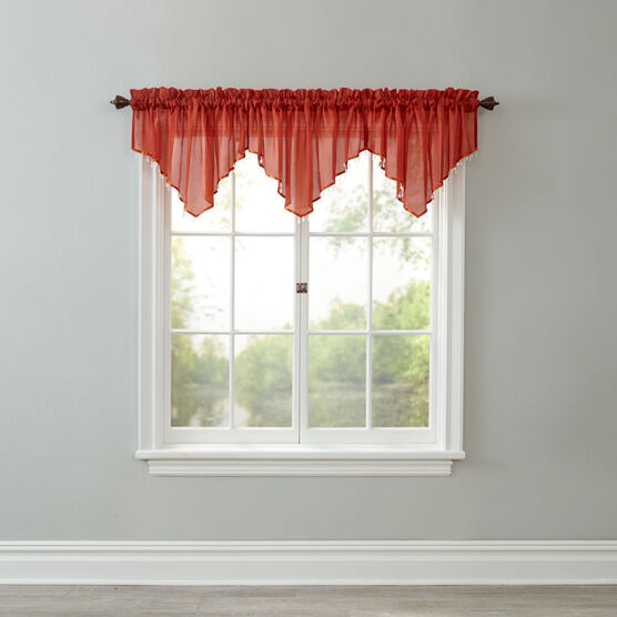 BH Studio Crushed Voile Ascot Valance, SPICE, hi-res image number null