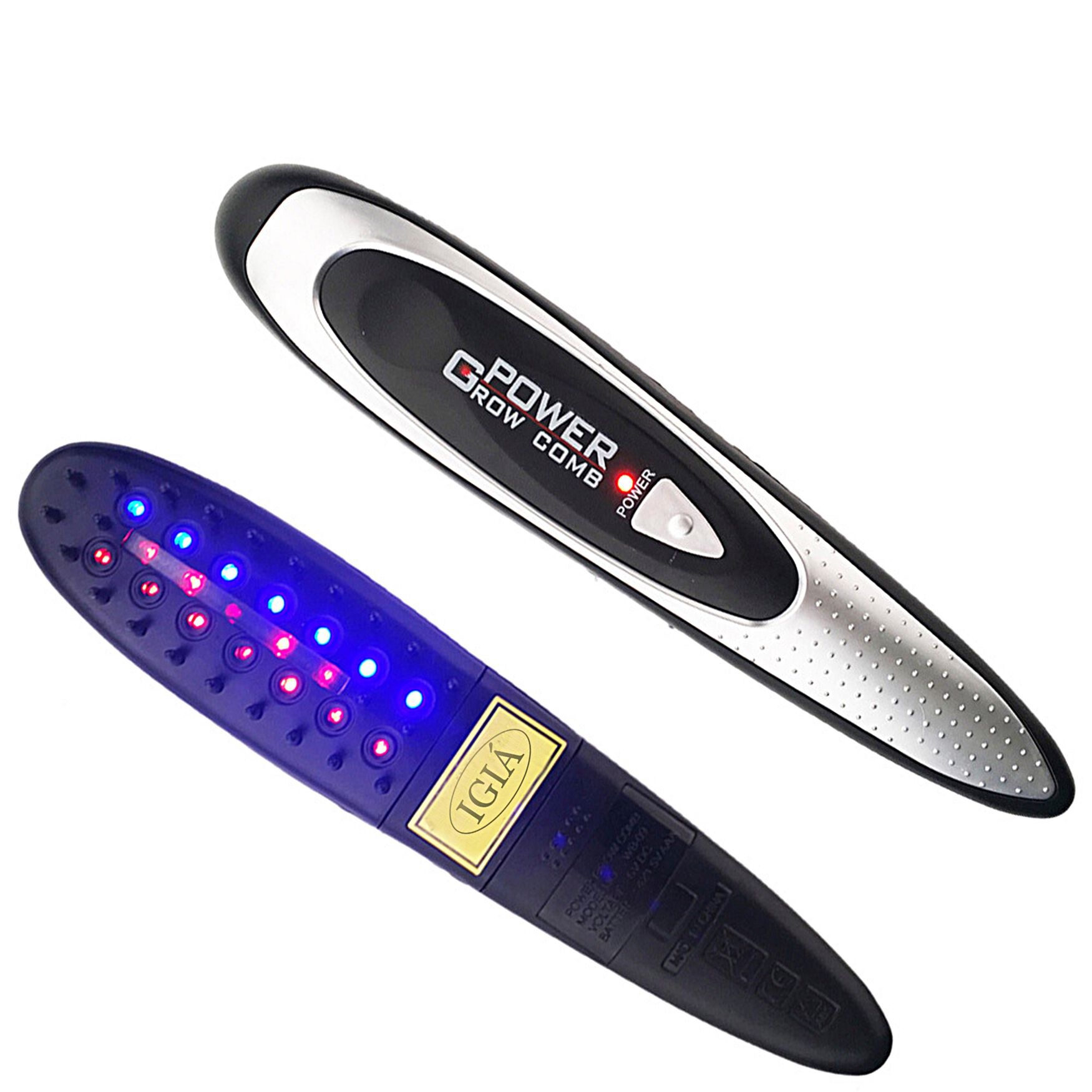 IGIA Light & Massage Therapy Hairbrush, , alternate image number 2