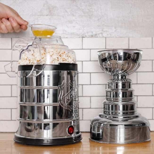 National Hockey League Stanley Cup Hot Air Popcorn Maker, SILVER, alternate image number null