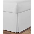 Space Maker Extra-Long 21" Drop Length White Bed Skirt, , alternate image number null