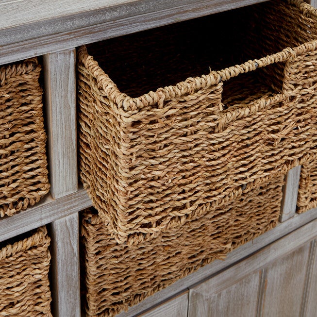 Brown Traditional Wood Storage Unit, 35 x 38, , alternate image number 6
