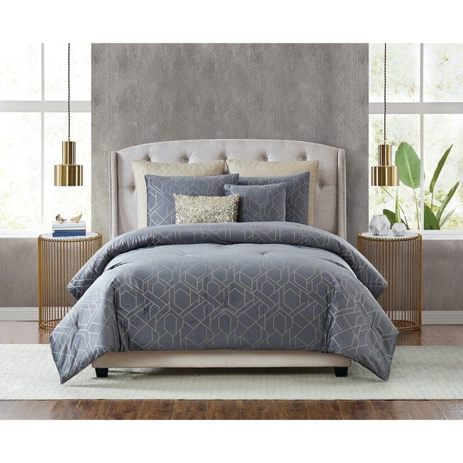 Madison Comforter Set, GREY, hi-res image number null