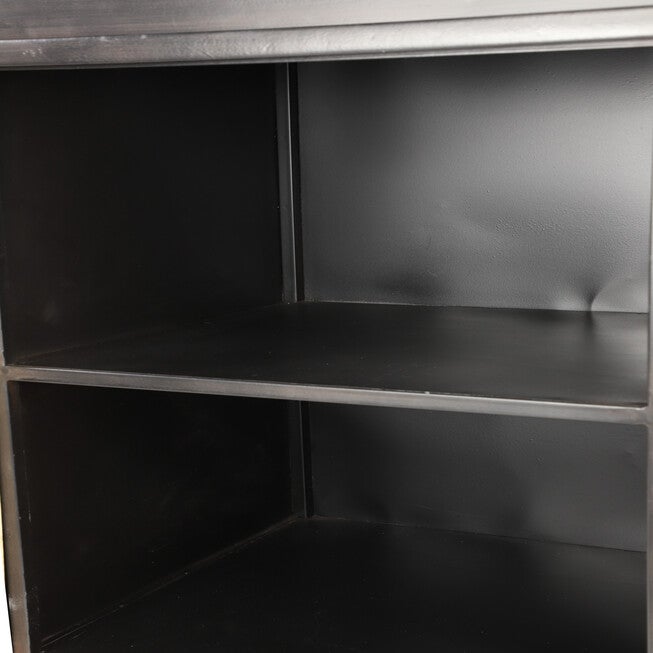 Black Industrial Metal Wine Storage, 34 x 41, , alternate image number null