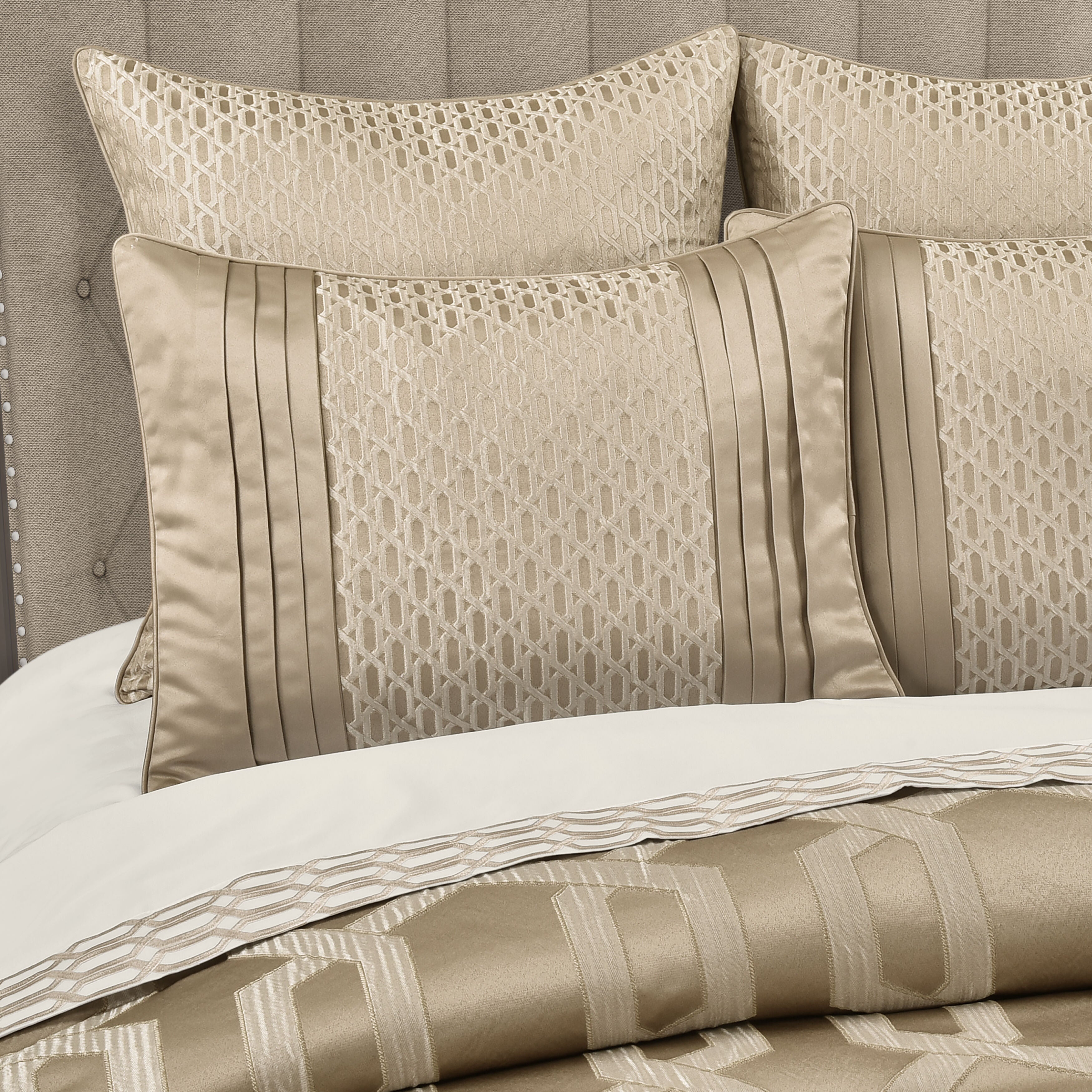 OLYMPUS COMFORTER SET, SAND, alternate image number 2
