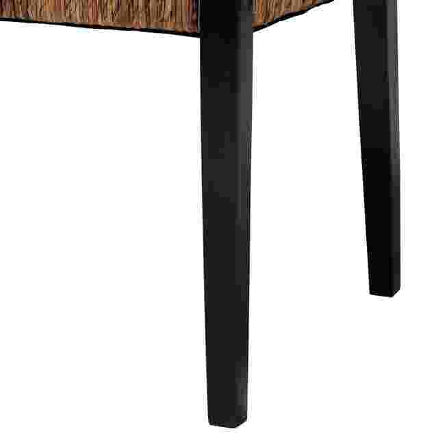 Close-up of chair leg