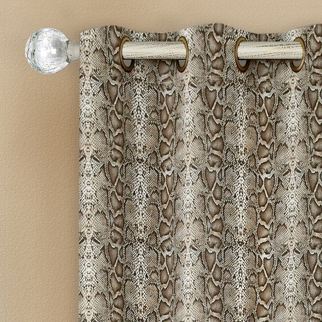 Python Grommet Window Curtain Panel, , alternate image number 6