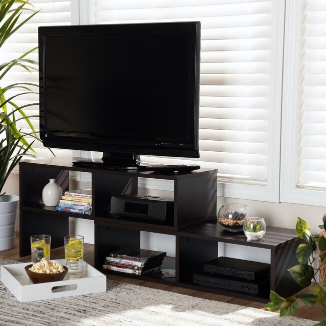 Andor Adjustable 2-Piece Wood Tv Stand Furniture, , alternate image number null
