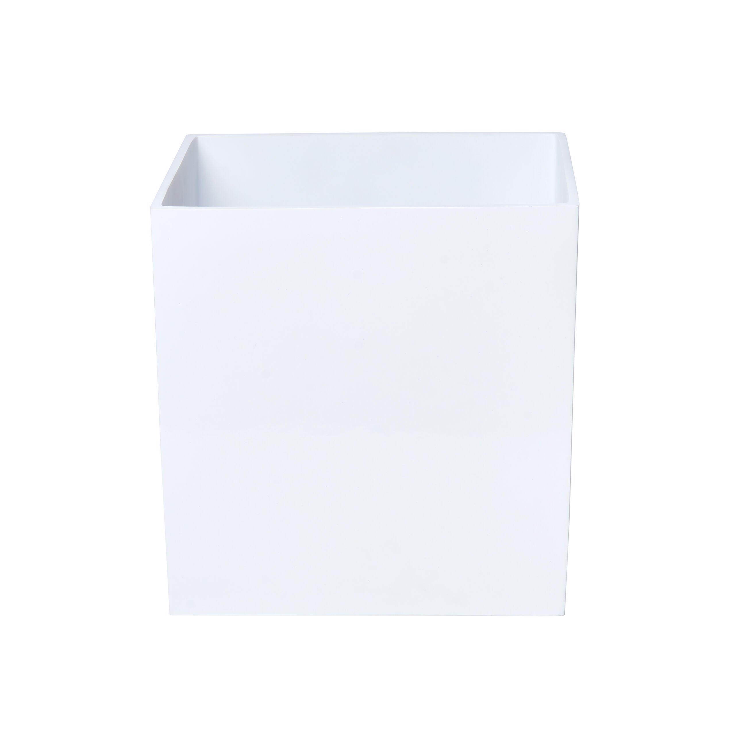 CUTTING EDGE BATH ACCESSORIES WASTEBASKET, AQUA, hi-res image number 0