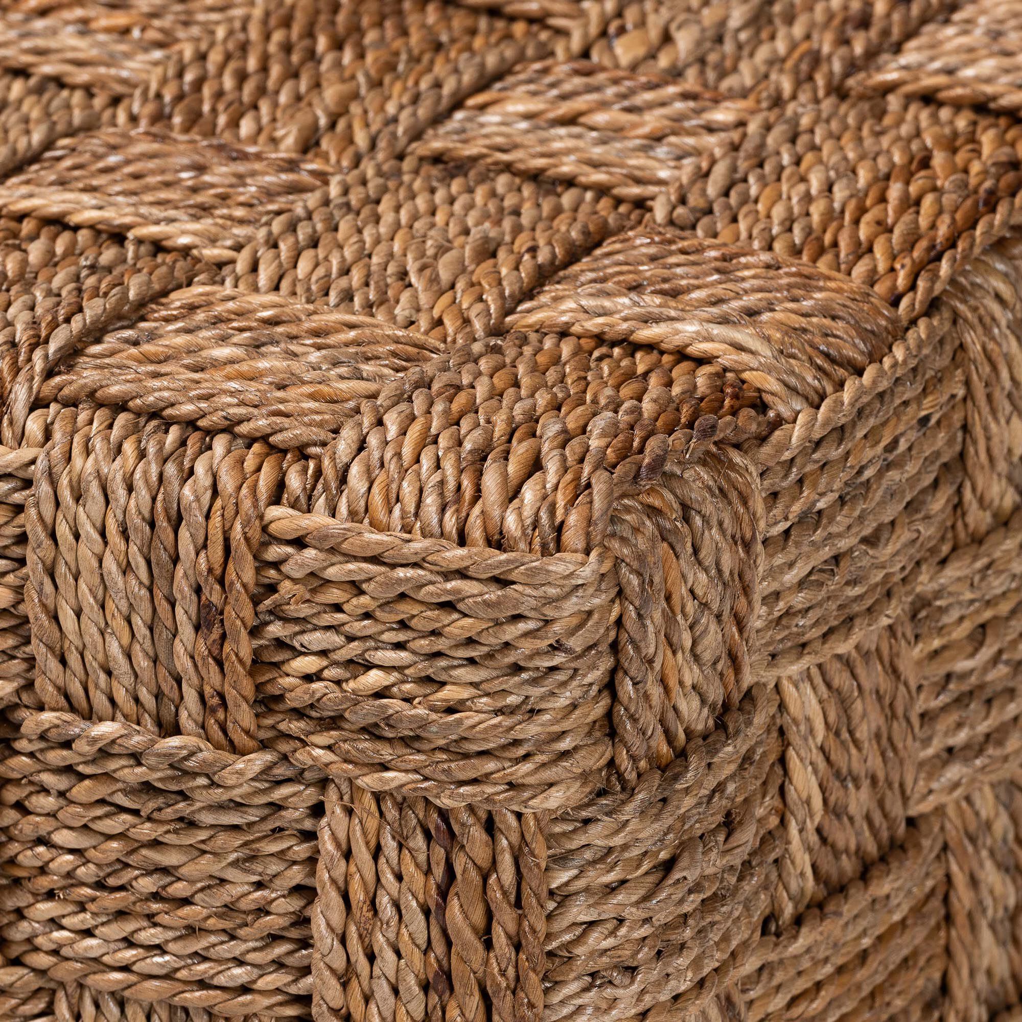 Karina Bohemian Natural Seagrass End Table, NATURAL, alternate image number 4