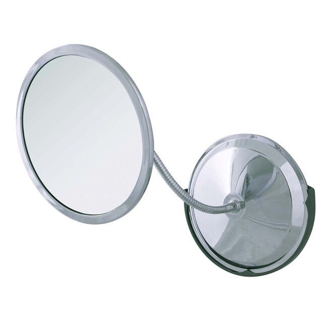 Double Vision™ Gooseneck Vanity/Wall Mount Mirror 10X/5X, , on-hover image number null