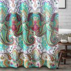 Nirvana Shower Curtain, TEAL, hi-res image number null