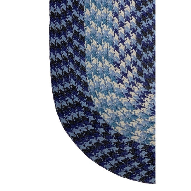 Alpine Braid Collection Reversible Indoor Area Rug, 48 inches" x 72 inches" Oval , , on-hover image number 1