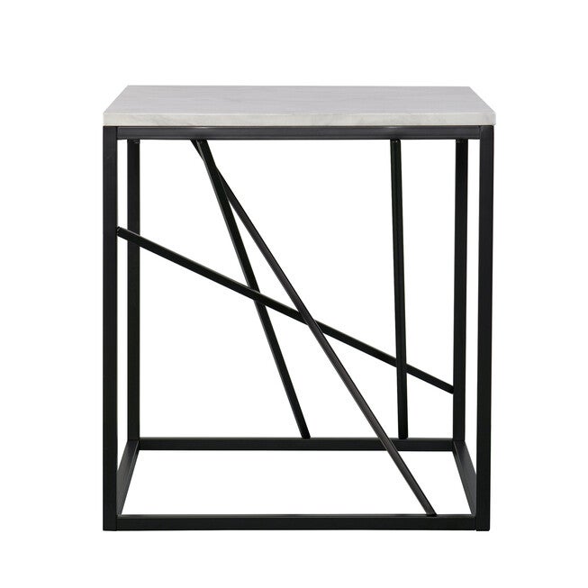 Arendal Faux Marble End Table, , alternate image number null