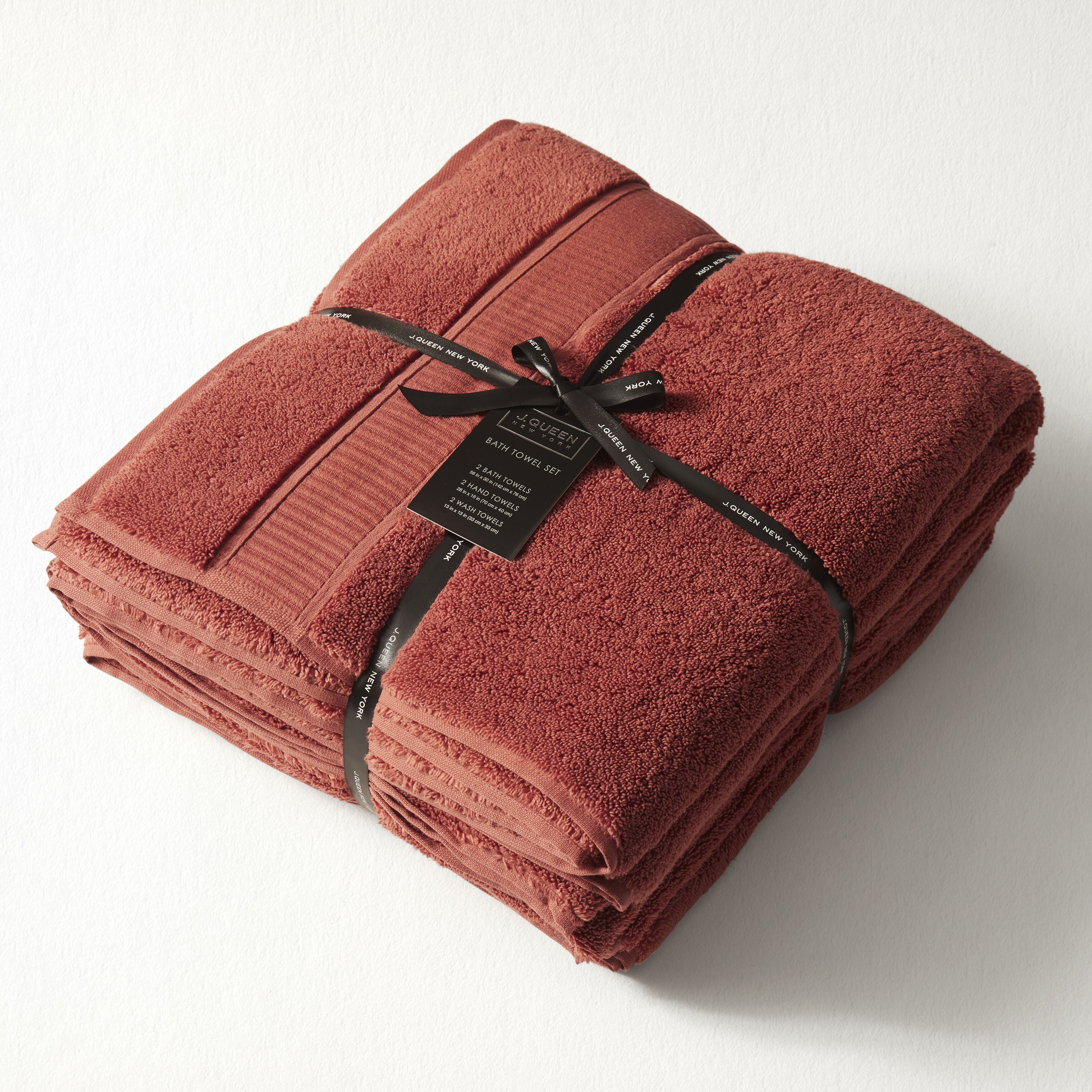 BELMORE 6PC. TOWEL SET, ADOBE, alternate image number 1