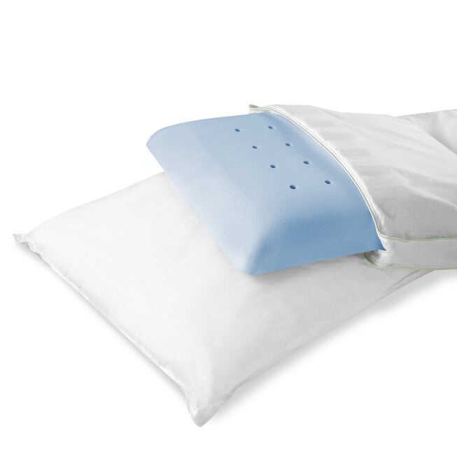 SensorPEDIC Dual Comfort Supreme Gusseted Bed Pillow, , alternate image number 4