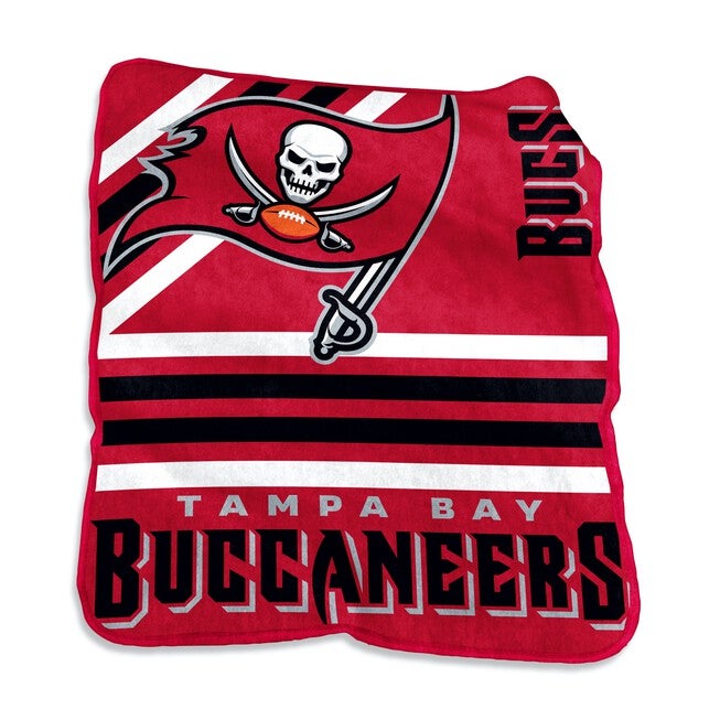 Tampa Bay Buccaneers Raschel Throw Home Textiles, MULTI, hi-res image number null