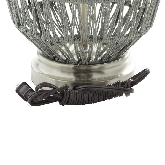 Grey Coastal Table Lamp, , alternate image number null